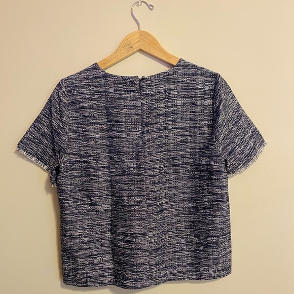 NWT J.Crew Tweed Top - Picture 7 of 10